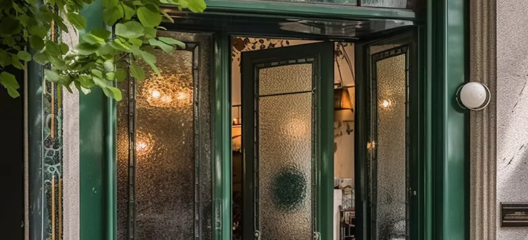 Frosted Pantry Door in Markham, Ontario