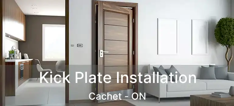  Kick Plate Installation Cachet - ON