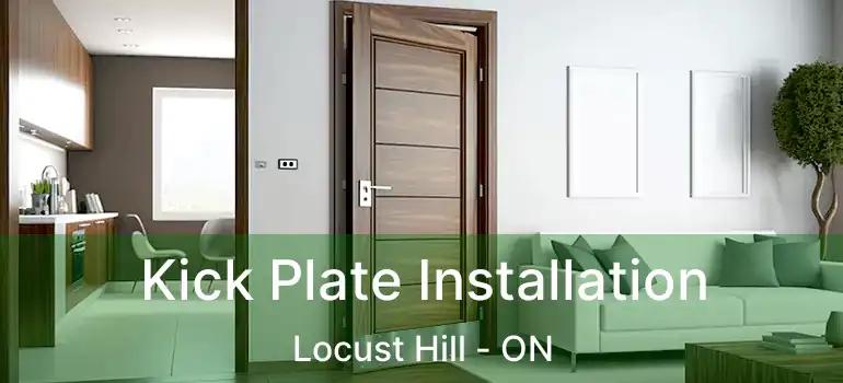  Kick Plate Installation Locust Hill - ON