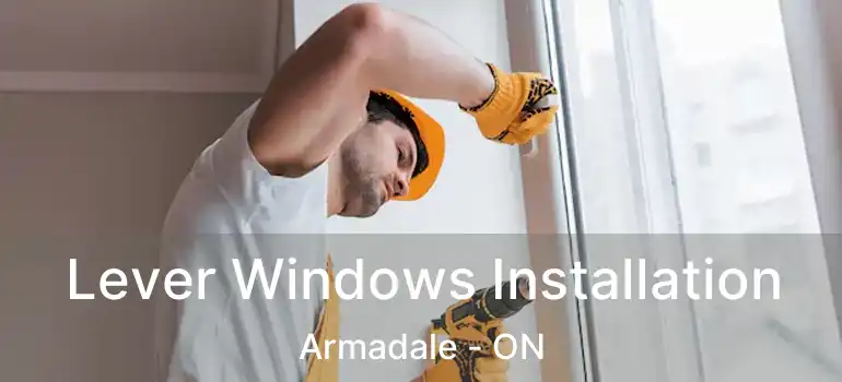  Lever Windows Installation Armadale - ON