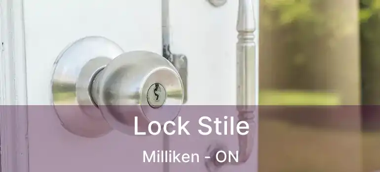  Lock Stile Milliken - ON