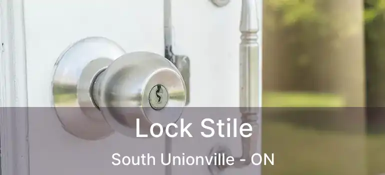  Lock Stile South Unionville - ON