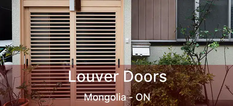  Louver Doors Mongolia - ON