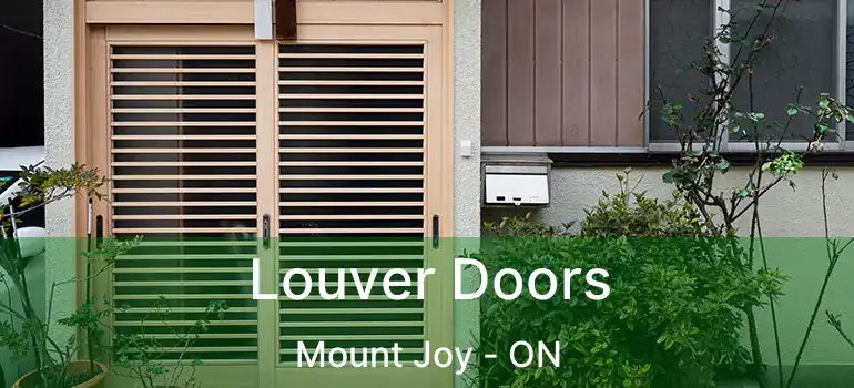  Louver Doors Mount Joy - ON
