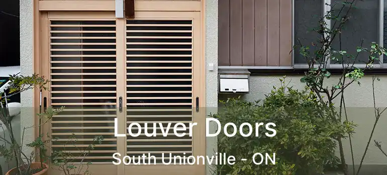  Louver Doors South Unionville - ON