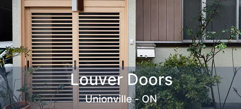  Louver Doors Unionville - ON