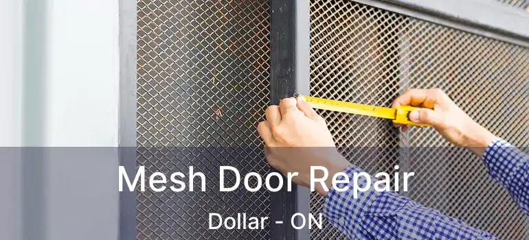  Mesh Door Repair Dollar - ON