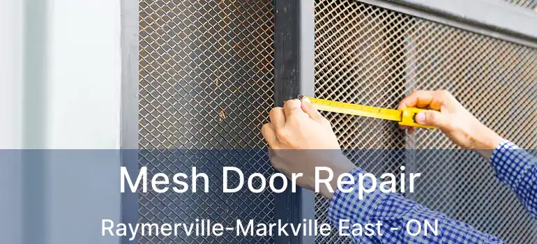  Mesh Door Repair Raymerville-Markville East - ON