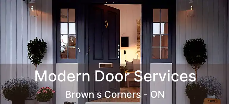  Modern Door Services Brown s Corners - ON