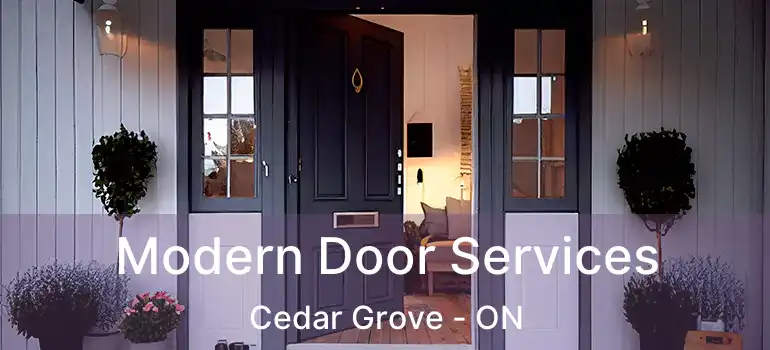  Modern Door Services Cedar Grove - ON
