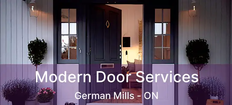  Modern Door Services German Mills - ON