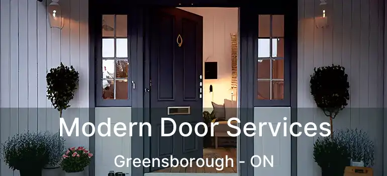  Modern Door Services Greensborough - ON