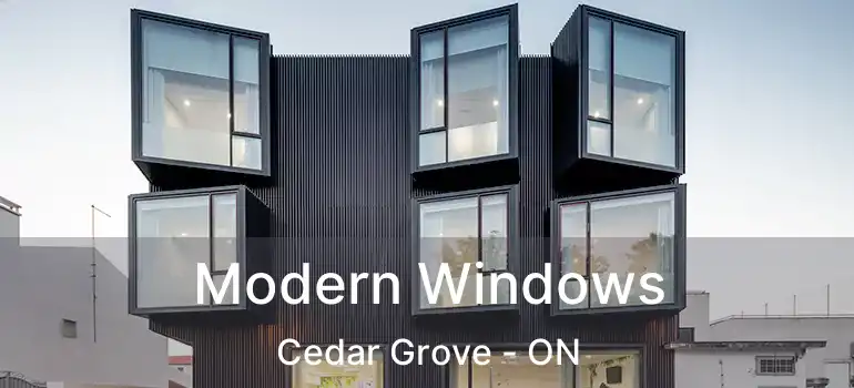  Modern Windows Cedar Grove - ON