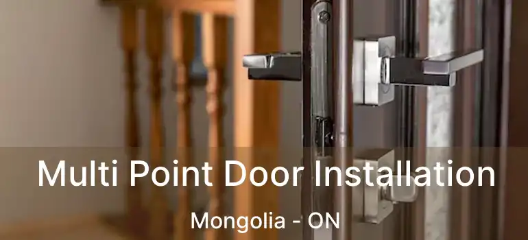  Multi Point Door Installation Mongolia - ON