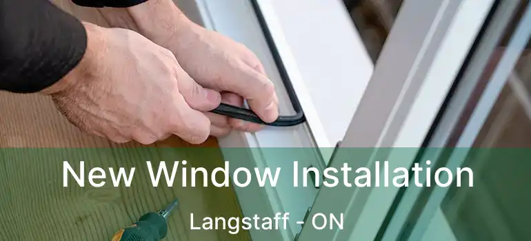  New Window Installation Langstaff - ON