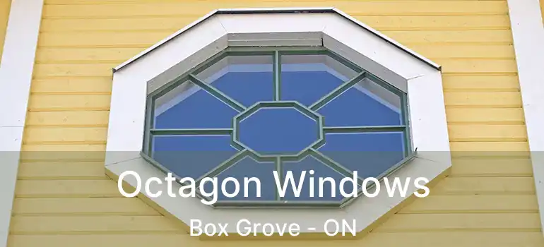  Octagon Windows Box Grove - ON
