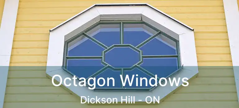  Octagon Windows Dickson Hill - ON