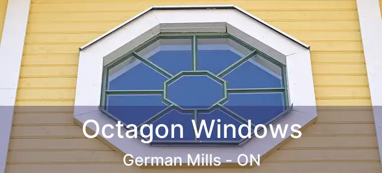  Octagon Windows German Mills - ON