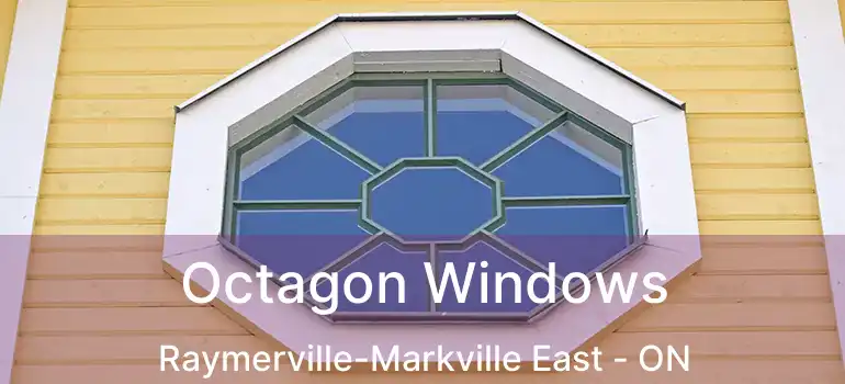  Octagon Windows Raymerville-Markville East - ON