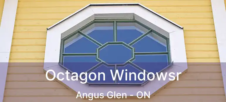  Octagon Windowsr Angus Glen - ON