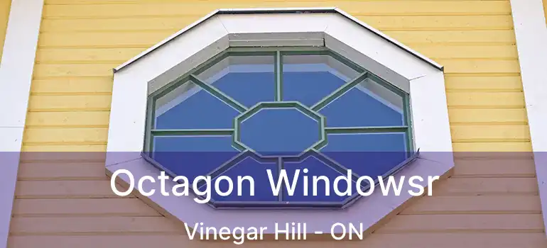  Octagon Windowsr Vinegar Hill - ON