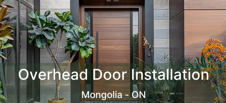  Overhead Door Installation Mongolia - ON