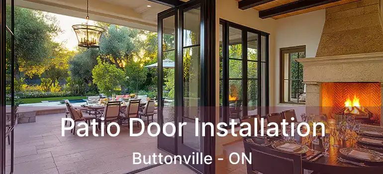  Patio Door Installation Buttonville - ON