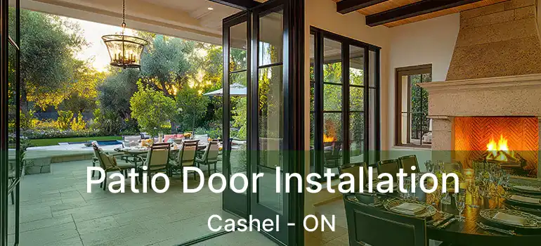  Patio Door Installation Cashel - ON