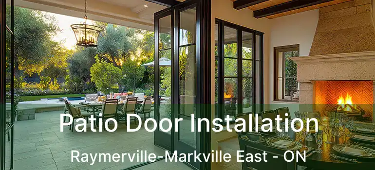  Patio Door Installation Raymerville-Markville East - ON