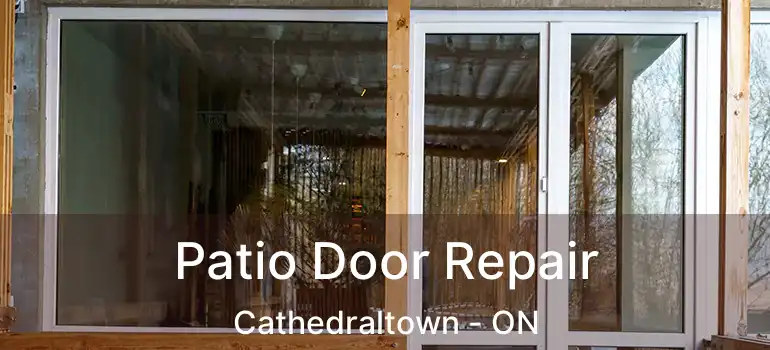  Patio Door Repair Cathedraltown - ON