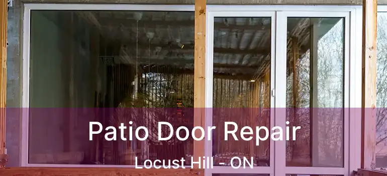  Patio Door Repair Locust Hill - ON