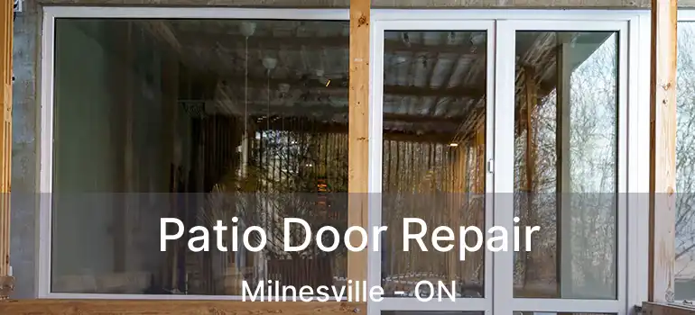  Patio Door Repair Milnesville - ON