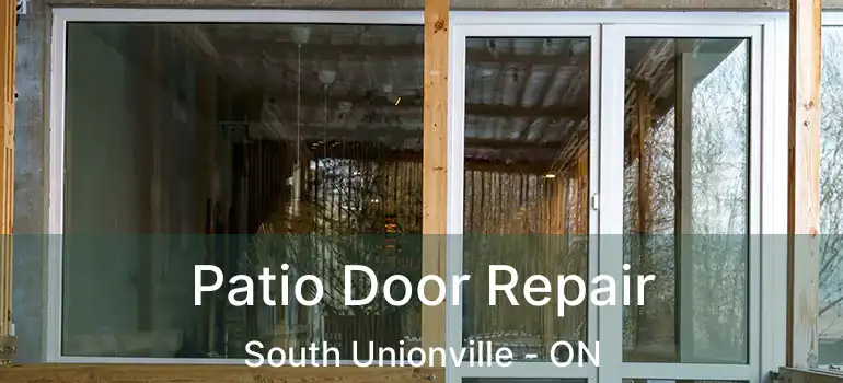  Patio Door Repair South Unionville - ON