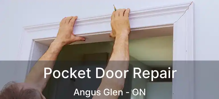  Pocket Door Repair Angus Glen - ON