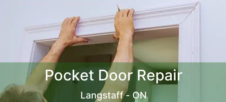  Pocket Door Repair Langstaff - ON