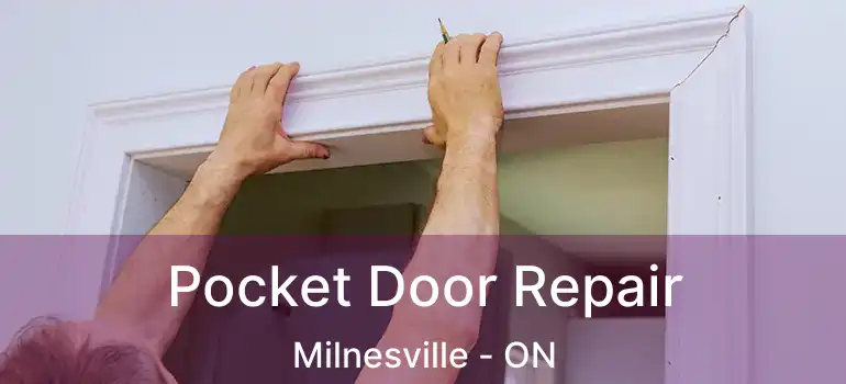  Pocket Door Repair Milnesville - ON