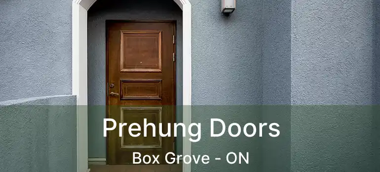  Prehung Doors Box Grove - ON