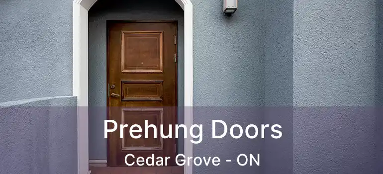  Prehung Doors Cedar Grove - ON
