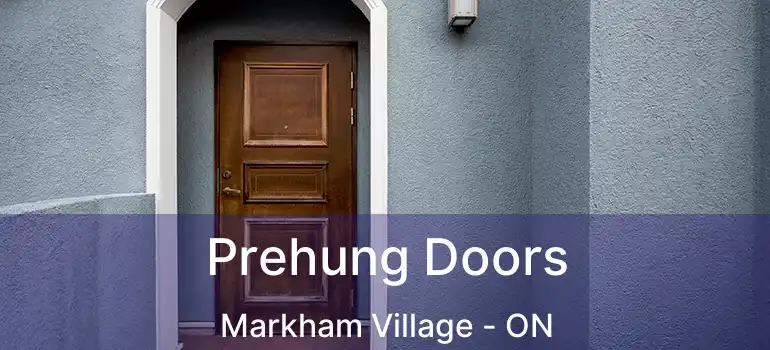  Prehung Doors Markham Village - ON