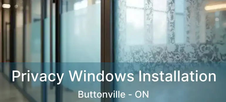  Privacy Windows Installation Buttonville - ON