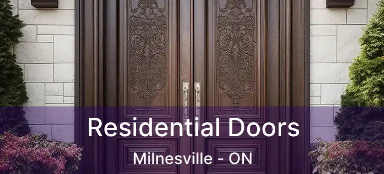  Residential Doors Milnesville - ON
