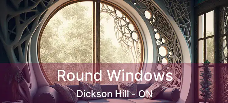  Round Windows Dickson Hill - ON