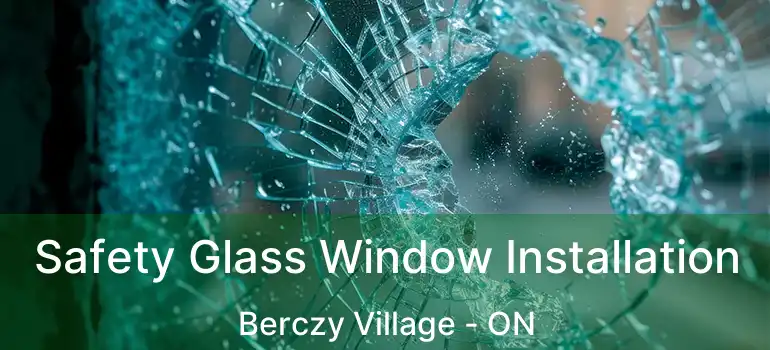  Safety Glass Window Installation Berczy Village - ON