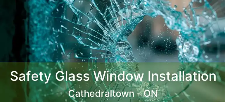  Safety Glass Window Installation Cathedraltown - ON