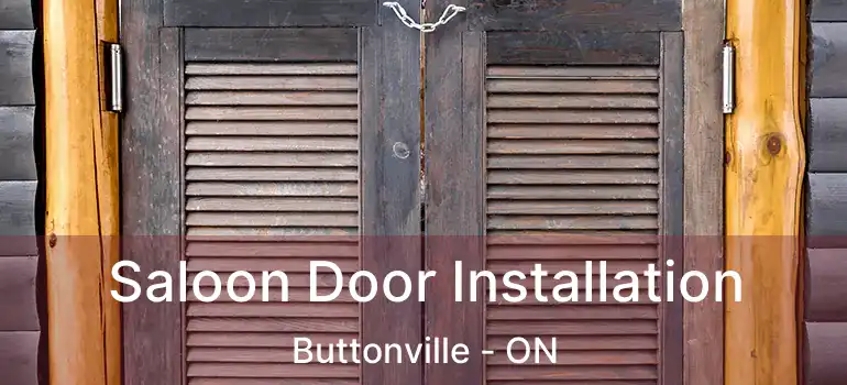  Saloon Door Installation Buttonville - ON