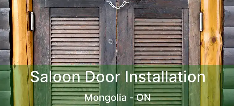  Saloon Door Installation Mongolia - ON