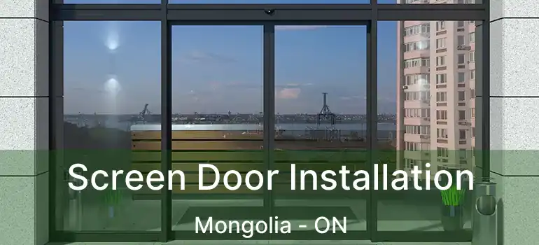  Screen Door Installation Mongolia - ON