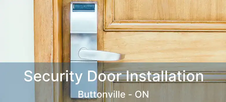  Security Door Installation Buttonville - ON