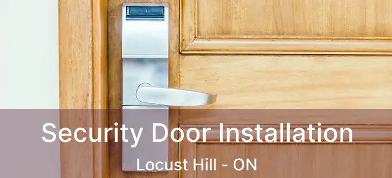  Security Door Installation Locust Hill - ON