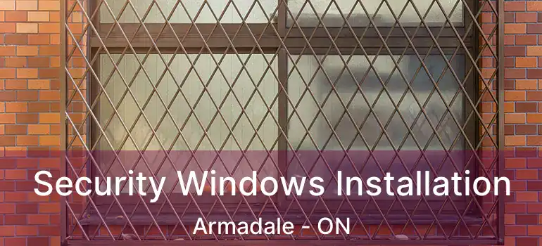  Security Windows Installation Armadale - ON